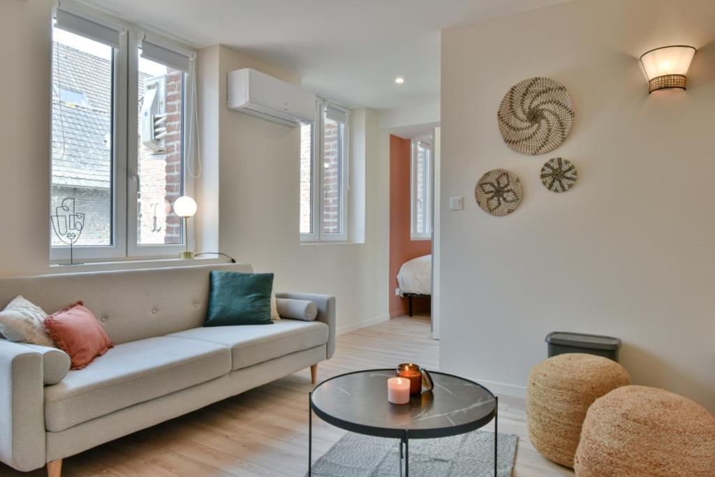 Residence Jean Hardy - Hyper Centre, Parking Gratuit, Wifi, Clim, Gare Valenciennes Eksteriør billede